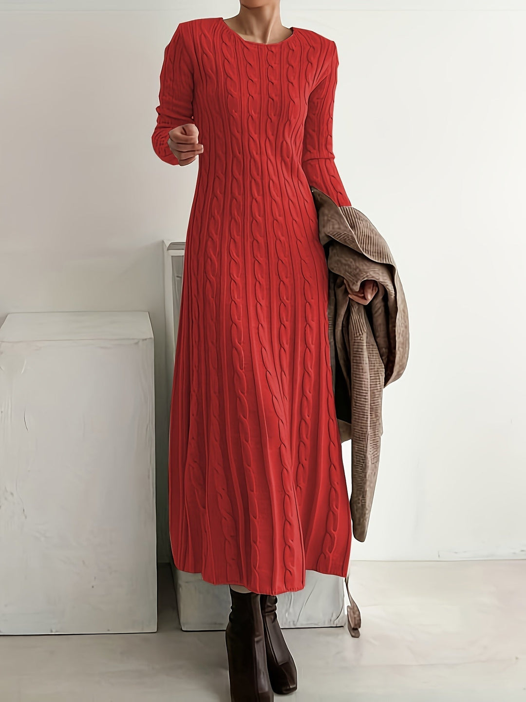 Nola™ | Elegant Knit Dress