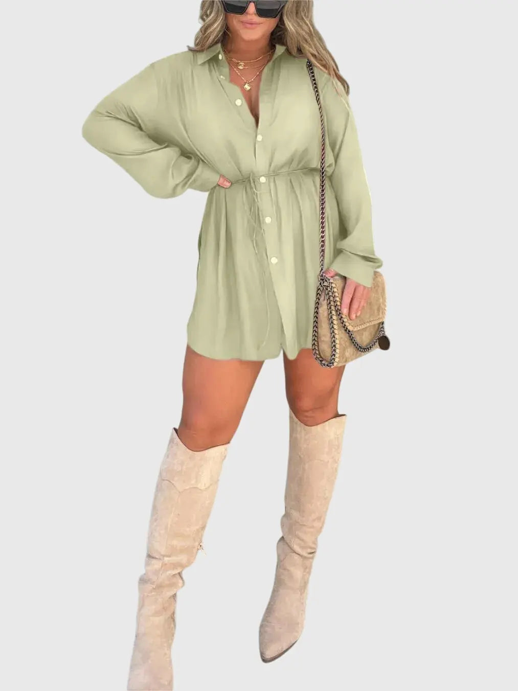 Nova™ | Elegant Romper Dress Clara Monroe