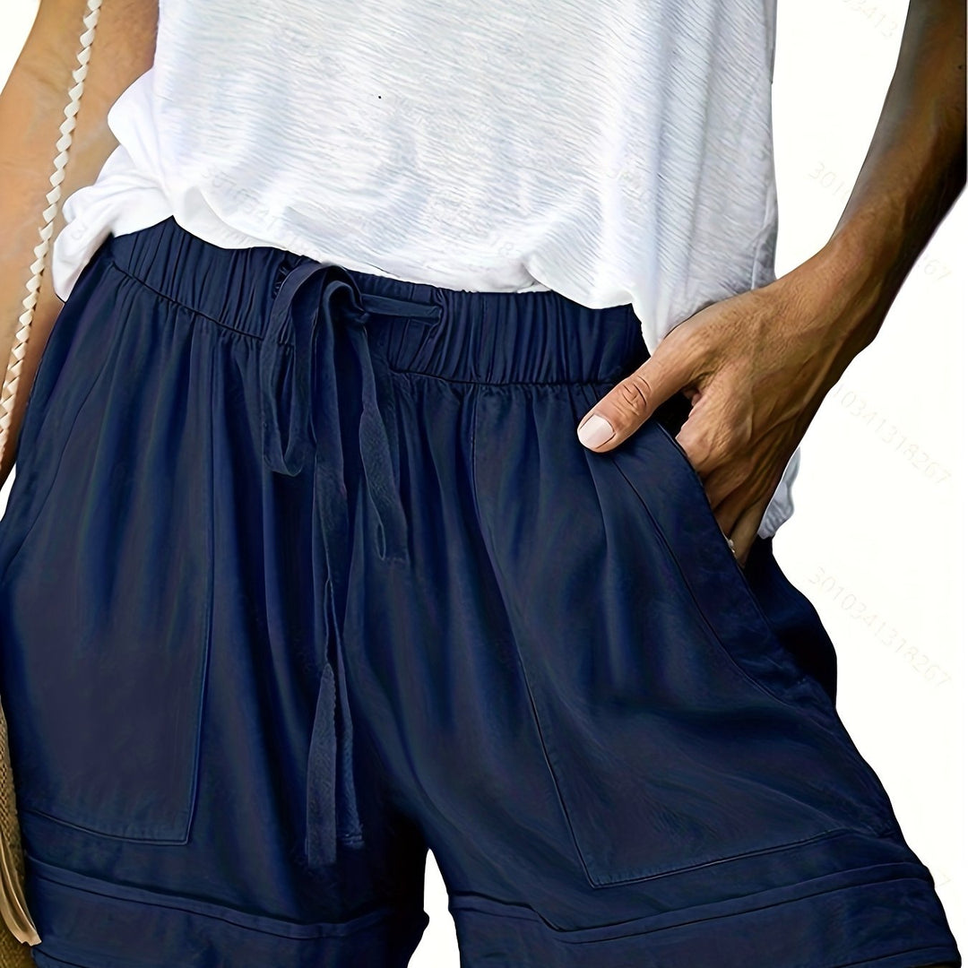 Maya | Relaxed Drawstring Summer Shorts