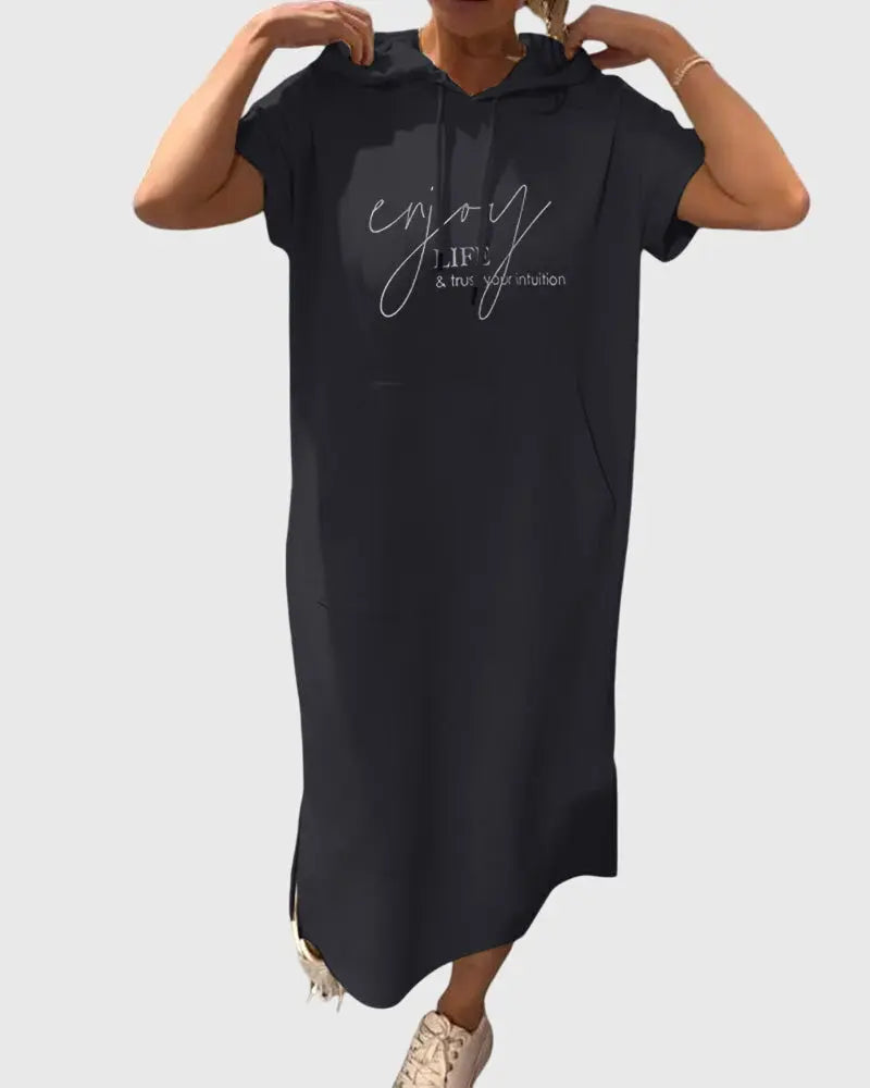 Marlowe™ | Casual Hoodie Dress Clara Monroe