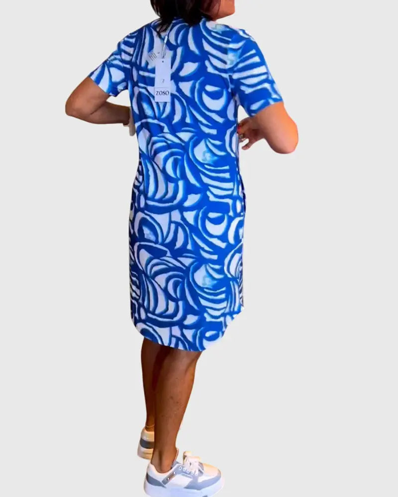 Elle™ | Flattering Avenue Walk Dress Clara Monroe