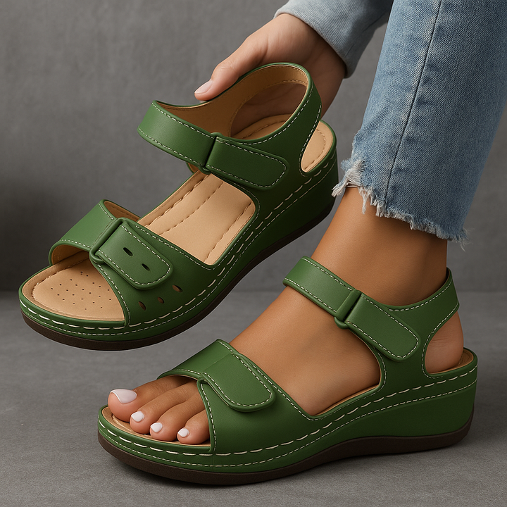 Nina™ | Orthopedic Sandals with Wedge Heel