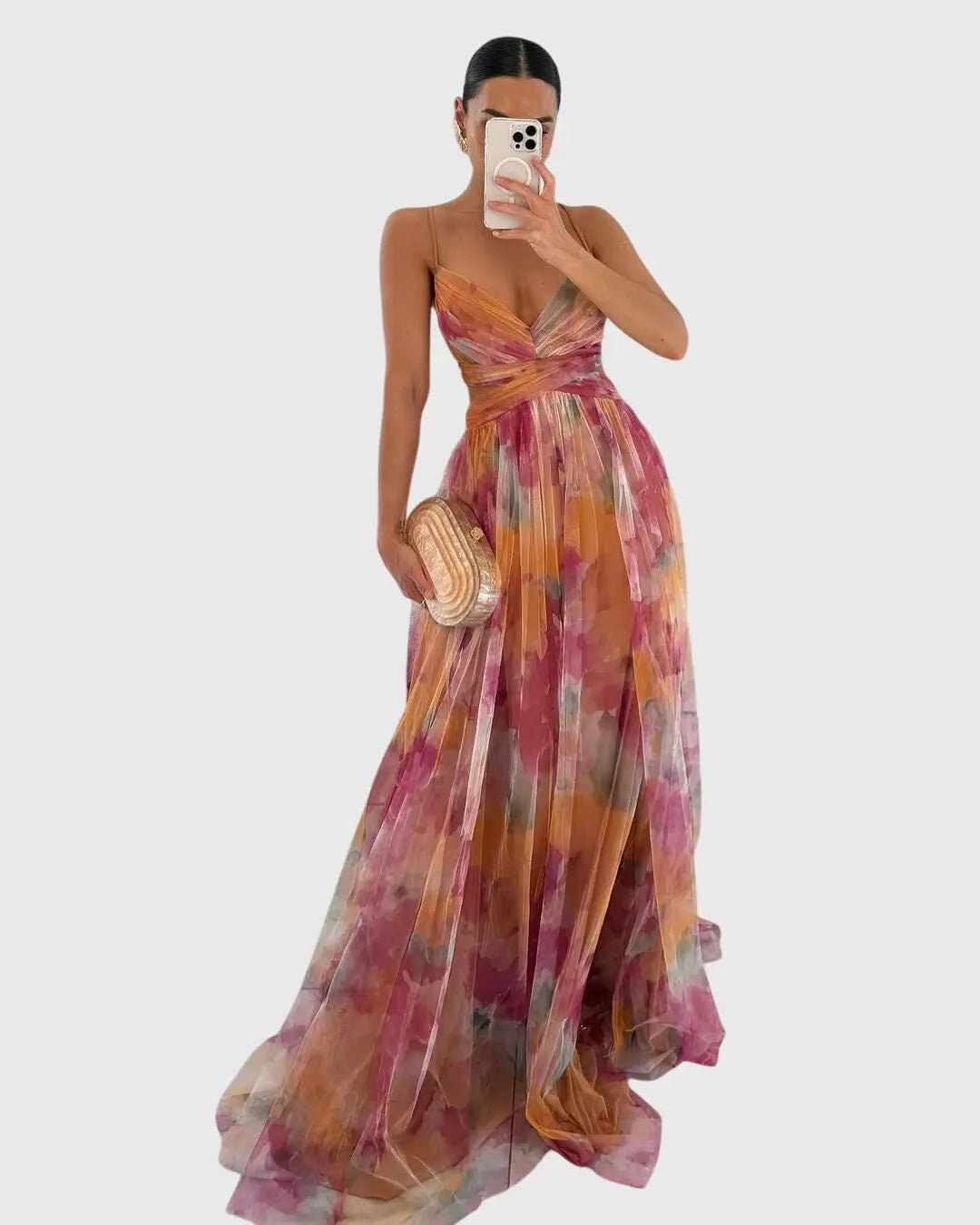 Giselle™ | Floral Maxi Dress Clara Monroe
