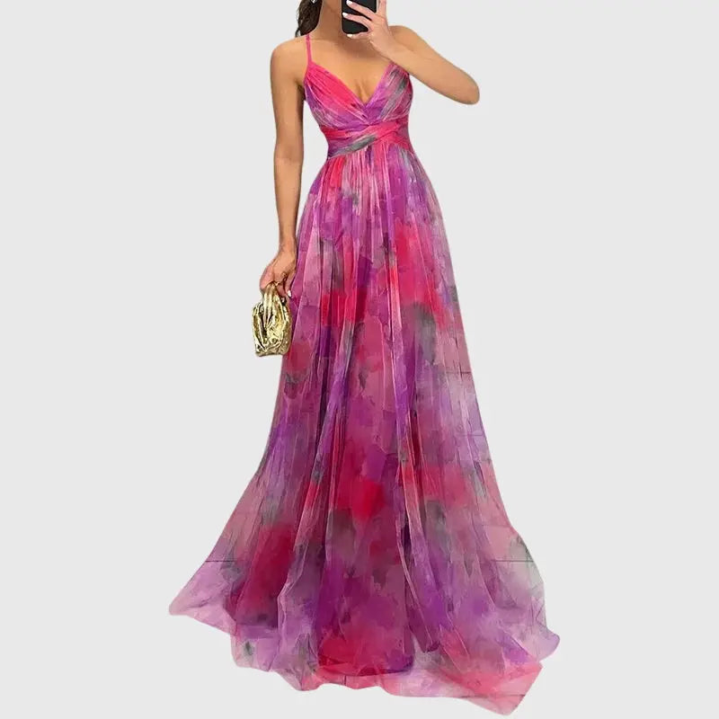 Giselle™ | Floral Maxi Dress Clara Monroe