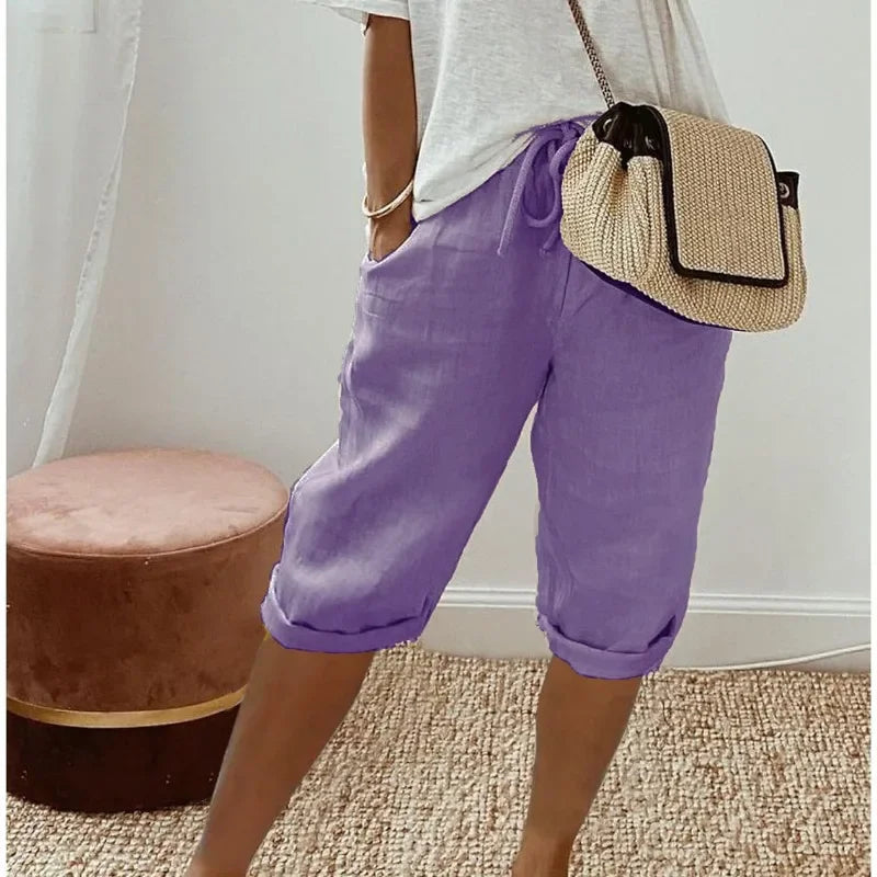 Janet | Linen Full Shorts Local Neighbours Sedona