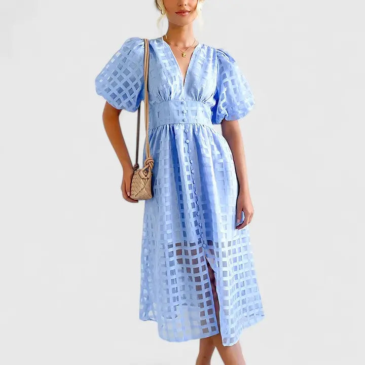 Elanqi | Elegant Midi Dress Clara Monroe
