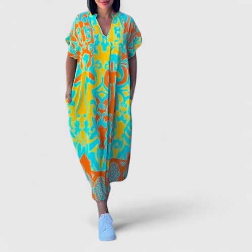 Shamcey™ - Sophisticated Floral Dress Clara Monroe
