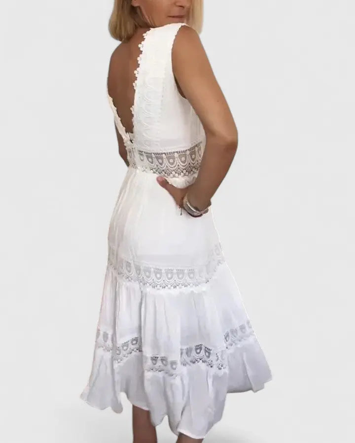 Alena | Elegant Midi Dress Clara Monroe
