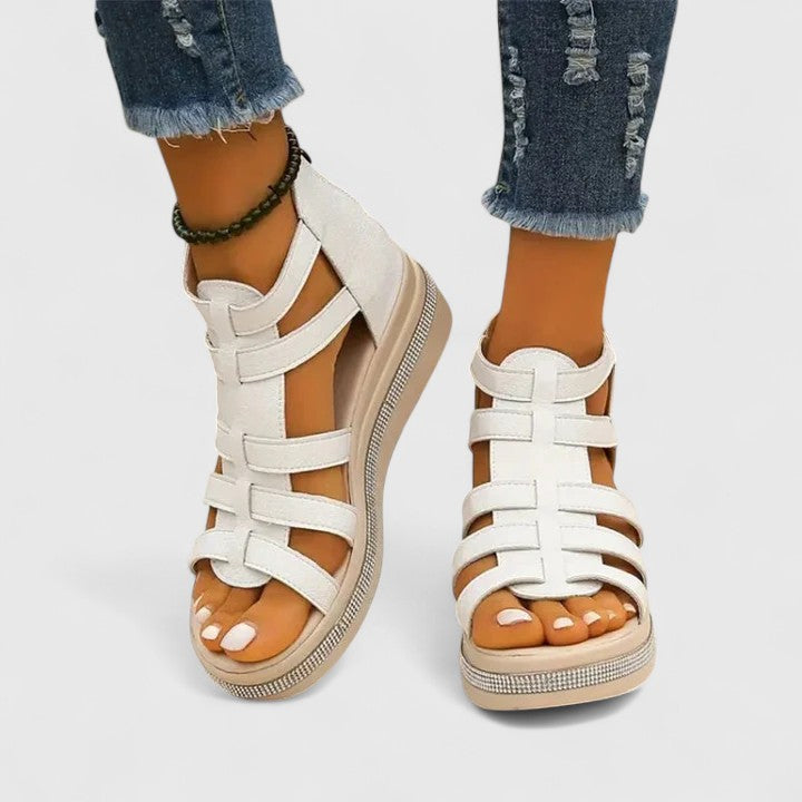 Kendall | Orthopedic Strass Sandals Clara Monroe