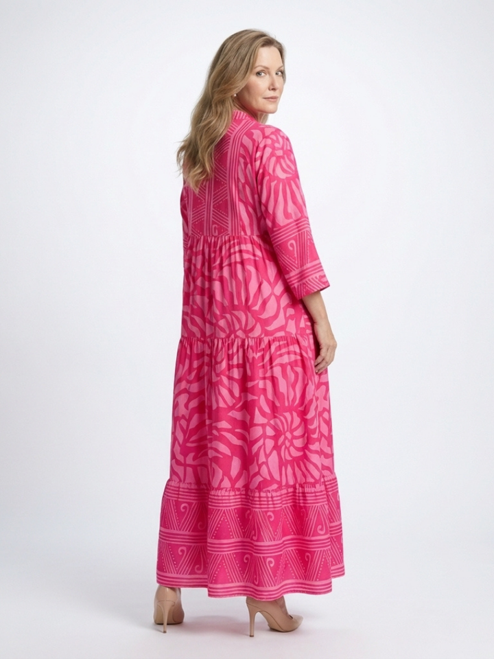 Marielle | Button Front Midi Dress Local Neighbours Sedona