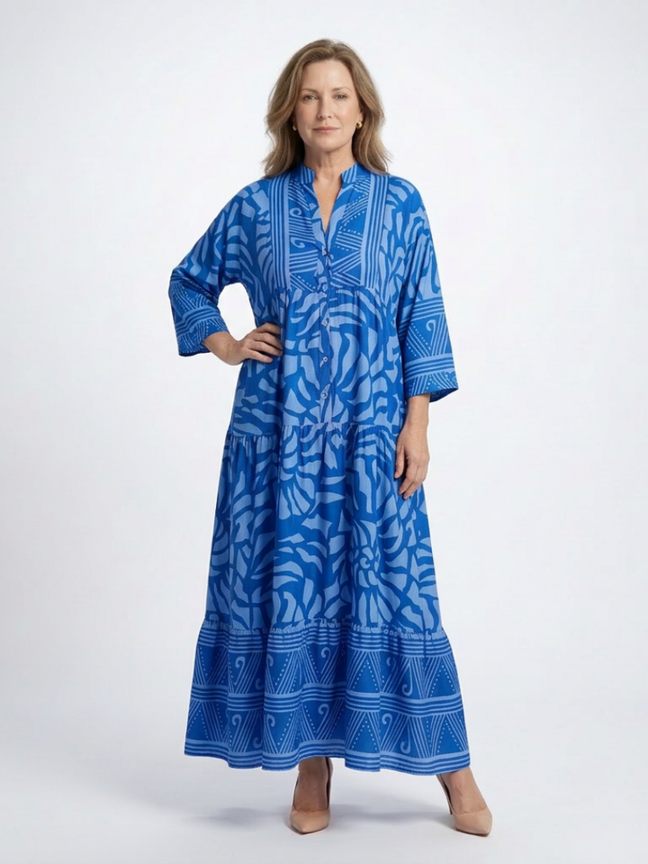 Marielle | Button Front Midi Dress Local Neighbours Sedona