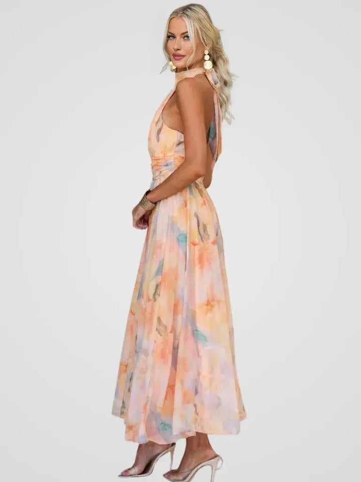 Elviana™ | Elegant Midi Dress Clara Monroe
